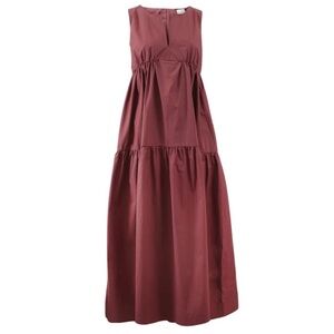 Odeeh Cotton Tiered Maxi Dress